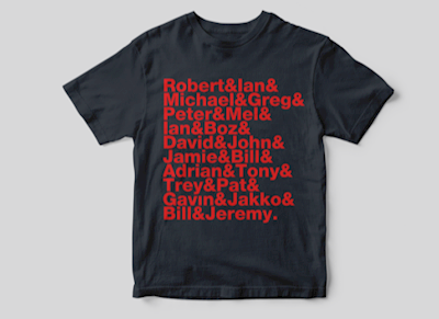 King Crimson - T-Shirt - Names